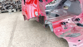 Quarter wing rear right VW Jetta 19 - red, on the body, sunset sawed off