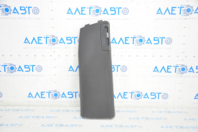 Center pillar trim lower right BMW X5 E70 07-13 black, with air duct, scratches