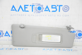 Right sun visor for BMW X5 E70 07-13, gray