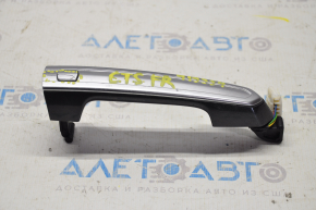 Door handle outer front right Cadillac CTS 14- keyless 4 pins prerest, scratches