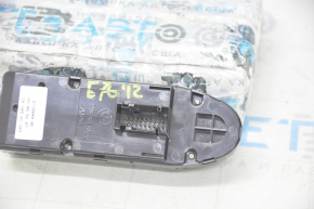 Front left window lift control BMW X5 E70 07-13 black, 4 auto
