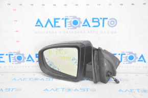 Side mirror left BMW X5 E70 07-13 7 3+4 pins, graphite, auto-dimming, with camera