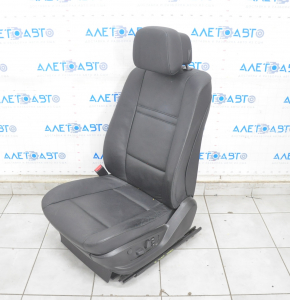 Driver's seat BMW X5 E70 07-13 with airbag, electric, memory, leather, black, cracks in leather