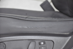 Driver's seat BMW X5 E70 07-13 with airbag, electric, memory, leather, black, cracks in leather