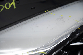 Headlight front left Tesla Model 3 18-20 LED with mount, for polishing, breakage of mount