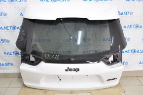 Naked tailgate with glass Jeep Cherokee KL 19-21 white