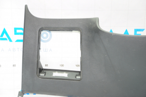 Driver's knee pad Kia Forte 4d 14-18 black, without hatch, scratches