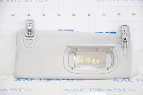 Right visor Jeep Cherokee KL 19-23 gray