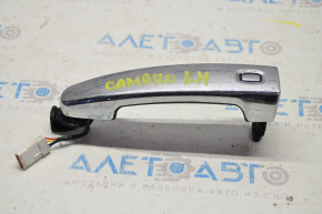 Door handle outer front left Chevrolet Camaro 16- keyless chrome