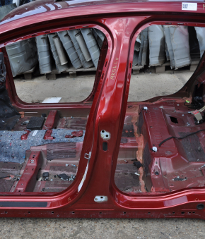 Body pillar central left Ford Fusion mk5 13-20 on the body, pokes