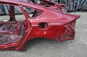 Quarter wing rear left Ford Fusion mk5 13-20 on the body, red, rusty, bumps