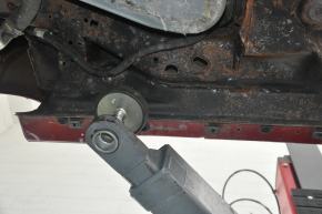Quarter wing rear left Ford Fusion mk5 13-20 on the body, red, rusty, bumps