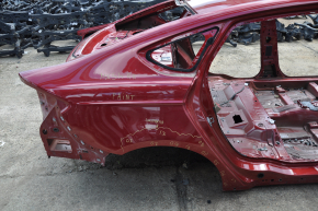 Quarter wing rear right Ford Fusion mk5 13-20 on the body, red, rusty, made