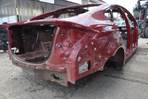 Quarter wing rear right Ford Fusion mk5 13-20 on the body, red, rusty, made