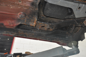 Quarter wing rear right Ford Fusion mk5 13-20 on the body, red, rusty, made
