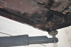 Front left quarter Ford Fusion mk5 13-20 on the body, red, rusty