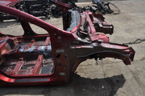 Front right quarter Ford Fusion mk5 13-20 without bracket on body, red, rusty