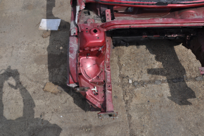 Front right quarter Ford Fusion mk5 13-20 without bracket on body, red, rusty