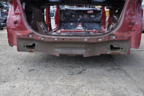 Ford Fusion mk5 13-20 rear panel on body, red