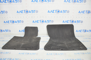Set of interior mats BMW X5 E70 07-13 rubber black