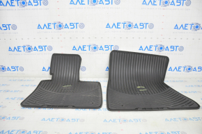 Set of interior mats BMW X5 E70 07-13 rubber black