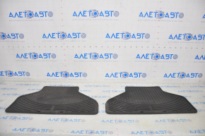 Set of interior mats BMW X5 E70 07-13 rubber black
