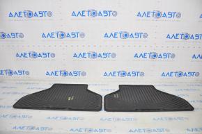 Set of interior mats BMW X5 E70 07-13 rubber black