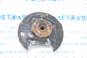 Trunnion with hub rear left Ford Fusion mk5 13-20 under cone, with casing, rusty hub, humming bearing