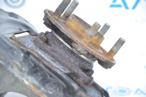 Trunnion with hub rear left Ford Fusion mk5 13-20 under cone, with casing, rusty hub, humming bearing
