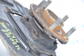 Trunnion with hub rear right Ford Fusion mk5 13-20 under cone, with casing, rusty hub