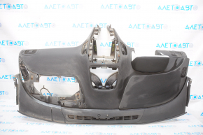 Torpedo front panel without AIRBAG Chevrolet Volt 11-15 black without pad on pillow, under chemical