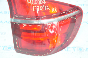 Light outer wing right BMW X5 E70 11-13 rest, cracks on glass