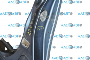 The central right body pillar Mazda 3 14-18 BM is sawn off, dent, bumps