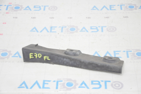 Front bumper mudguard left BMW X5 E70 07-13 without rubber