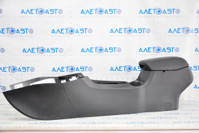 Console center armrest and cup holders Jeep Cherokee KL 19-23 black