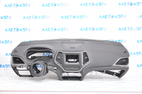 Torpedo front panel with AIRBAG Jeep Cherokee KL 19-21 black