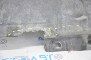 Left fuel tank protection BMW X5 E70 07-13 tear, cracks