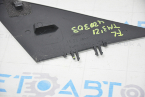 Mirror cover triangle outer front left Tesla Model 3 18- black gloss, broken fastener