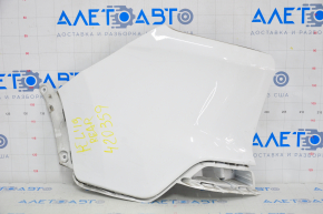 Rear bumper bare left fang Jeep Cherokee KL 19-21 white