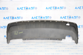 Rear bumper trim lower Jeep Cherokee KL 19-21 for 1 pipe, structure, without chrome tips, scratches