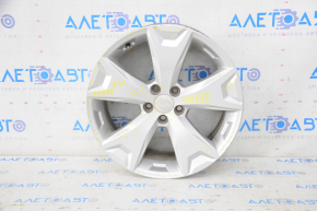 Wheel disk R17 Subaru Forester 14-18 SJ type 2 curb, varnish peeled off on the emblem