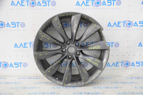 Wheel rim R21x8.5 Tesla Model S 12-20 curb, painted, for repair