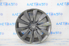Wheel rim R21x8.5 Tesla Model S 12-20 curb, painted, for repair