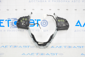 Jeep Cherokee KL 19 steering wheel controls - with dark gray overlay, without radar