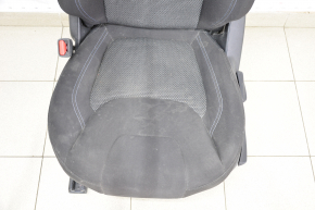 Driver's seat Jeep Cherokee KL 19- without airbag, cloth black, for dry cleaning