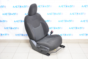 Passenger seat Jeep Cherokee KL 19- without airbag, cloth black, for dry cleaning