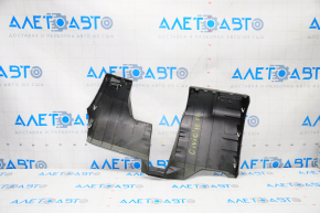 Knee pad driver Honda Civic X FC 16-21 black, scratch