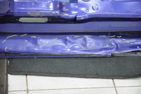 Naked tailgate Fiat 500L 14-19 for camera, blue PBR, dent, dented