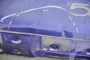 Naked tailgate Fiat 500L 14-19 for camera, blue PBR, dent, dented