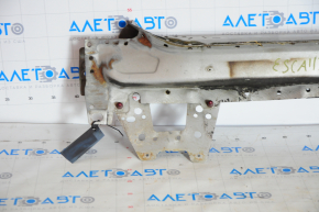 Rear panel Ford Escape MK3 13-19 2 parts silver, drilled